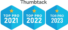 Thumbtack top pro 21, 22, 23 badge