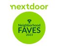 Nextdoor neighborhood faves 2023 badge