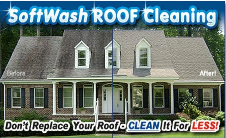 Soft Wash Roof Cleaning: How to Soft Wash a Roof