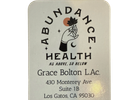 Grace Bolton, Acupuncture & Yoga