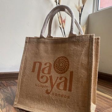 Bolsa de Yute Impresa a un color