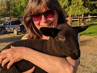 This is me, Marjorie with my sweet little girl, Molly