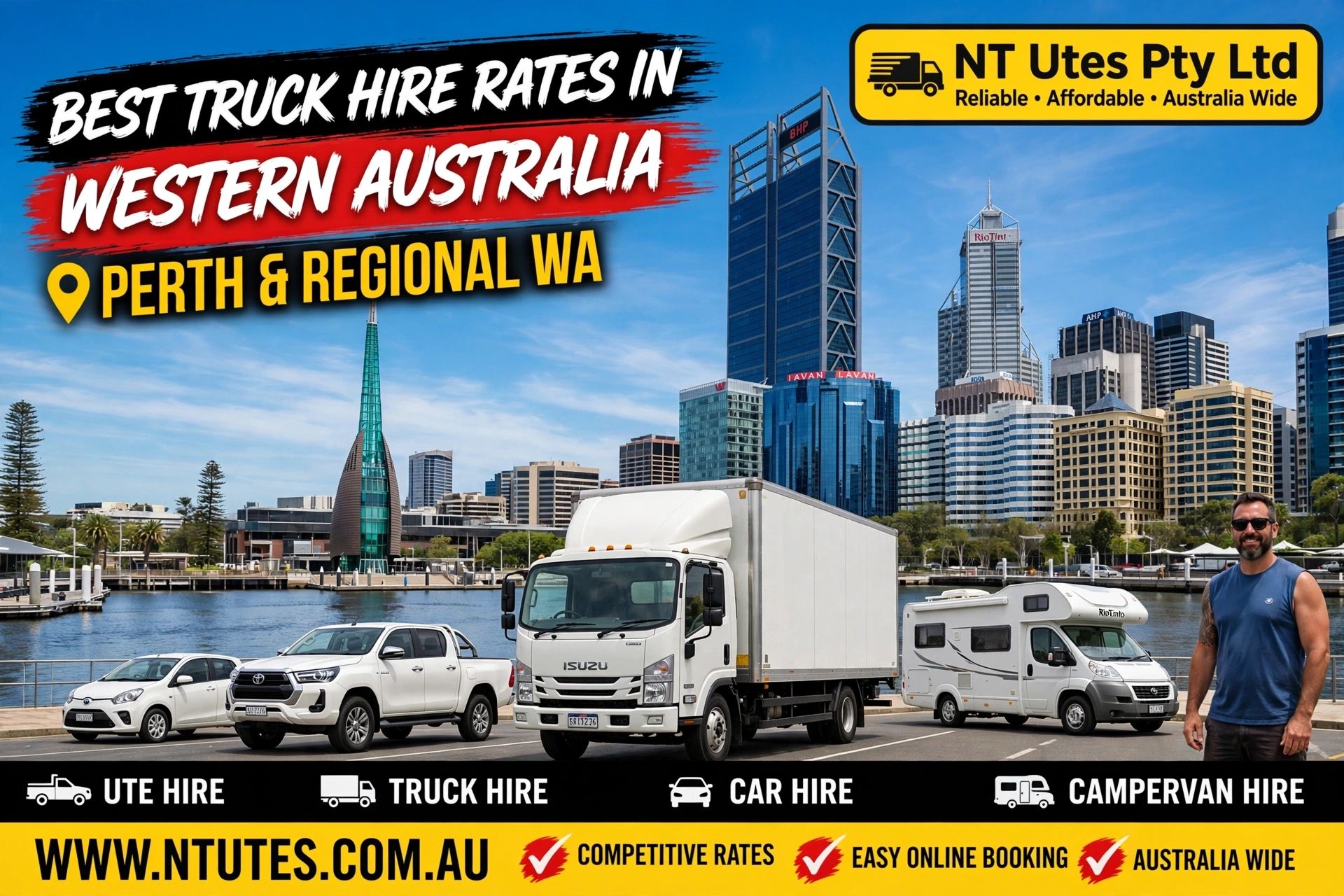 Ideal for mining, construction, FIFO and remote travel.