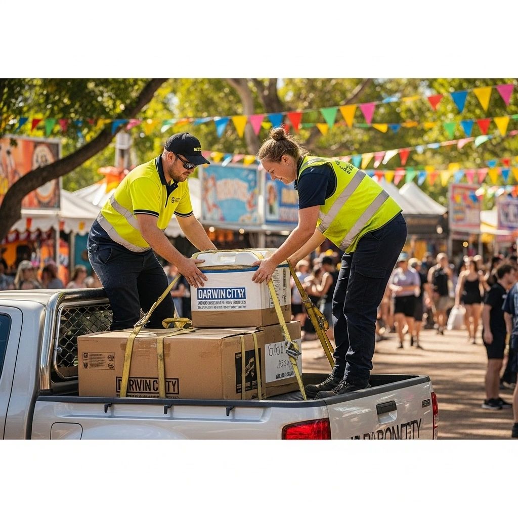 Darwin City - Man with a ute Team - www.ntutes.com.au