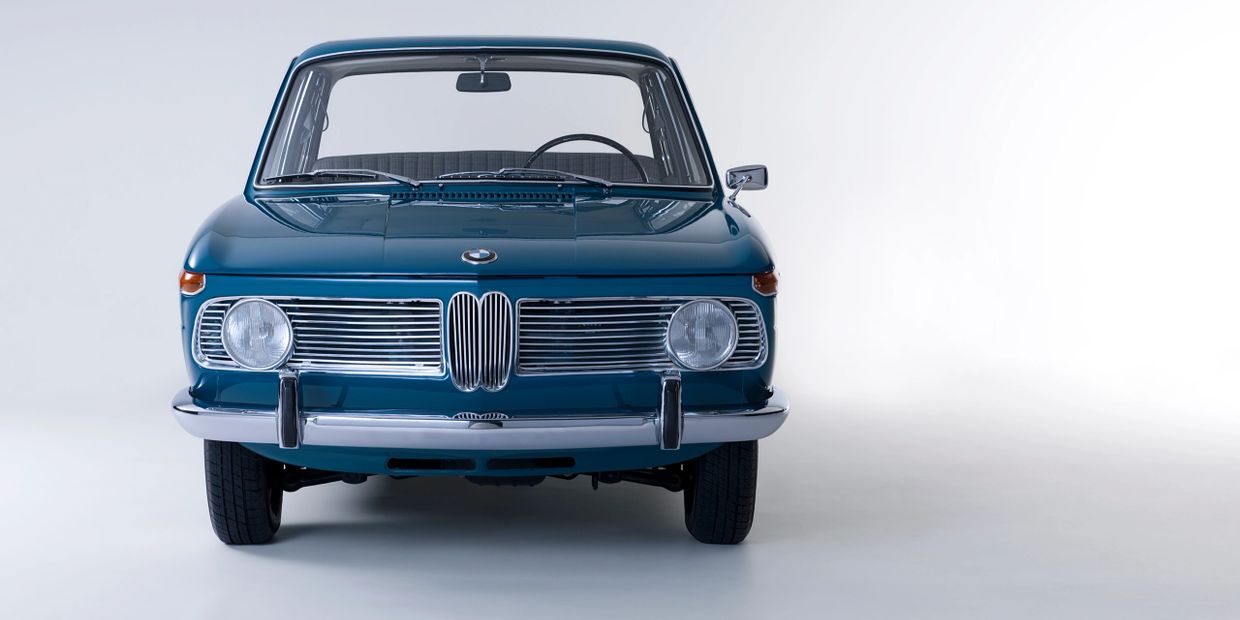 BMW New Class 1962 - 1977 and powered by the M10 BMW engine. Neue Klasse in German.