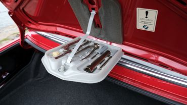 BMW tool kit in the boot.