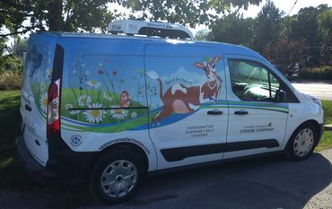 Upper Canada Cheese Company Van Wrap