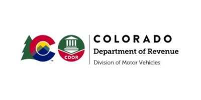 Logo of the DMV in Colorado