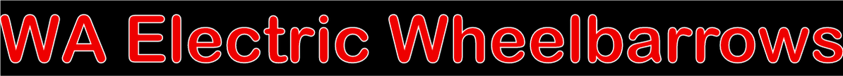 WA ELECTRIC WHEELBARROWS
