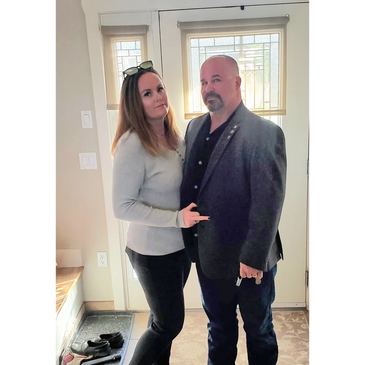 Dean and Brandy Adams, owners of Grande Prairie based Hotshot Company - Halcyon Alliance
