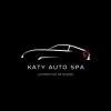 Katy Auto Spa logo with a car silhouette.