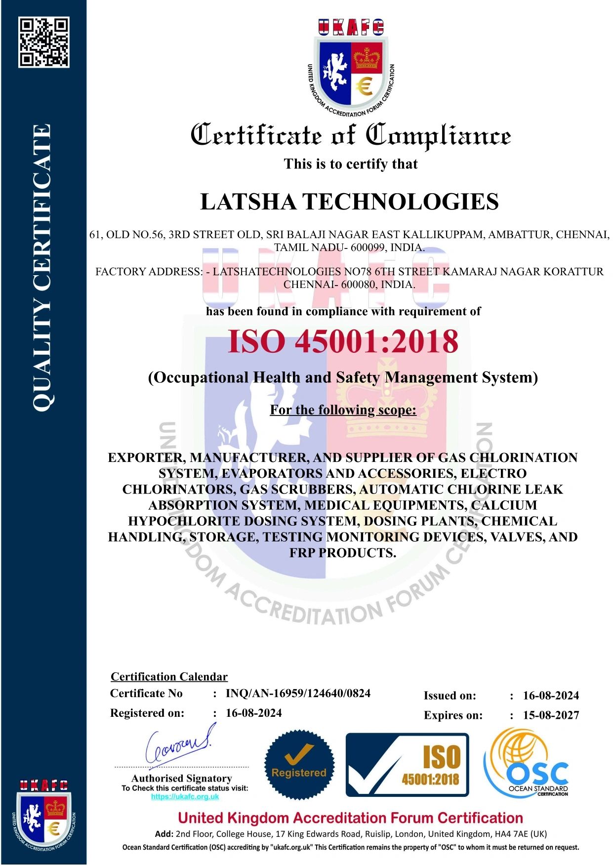 ISO 45001 :2018