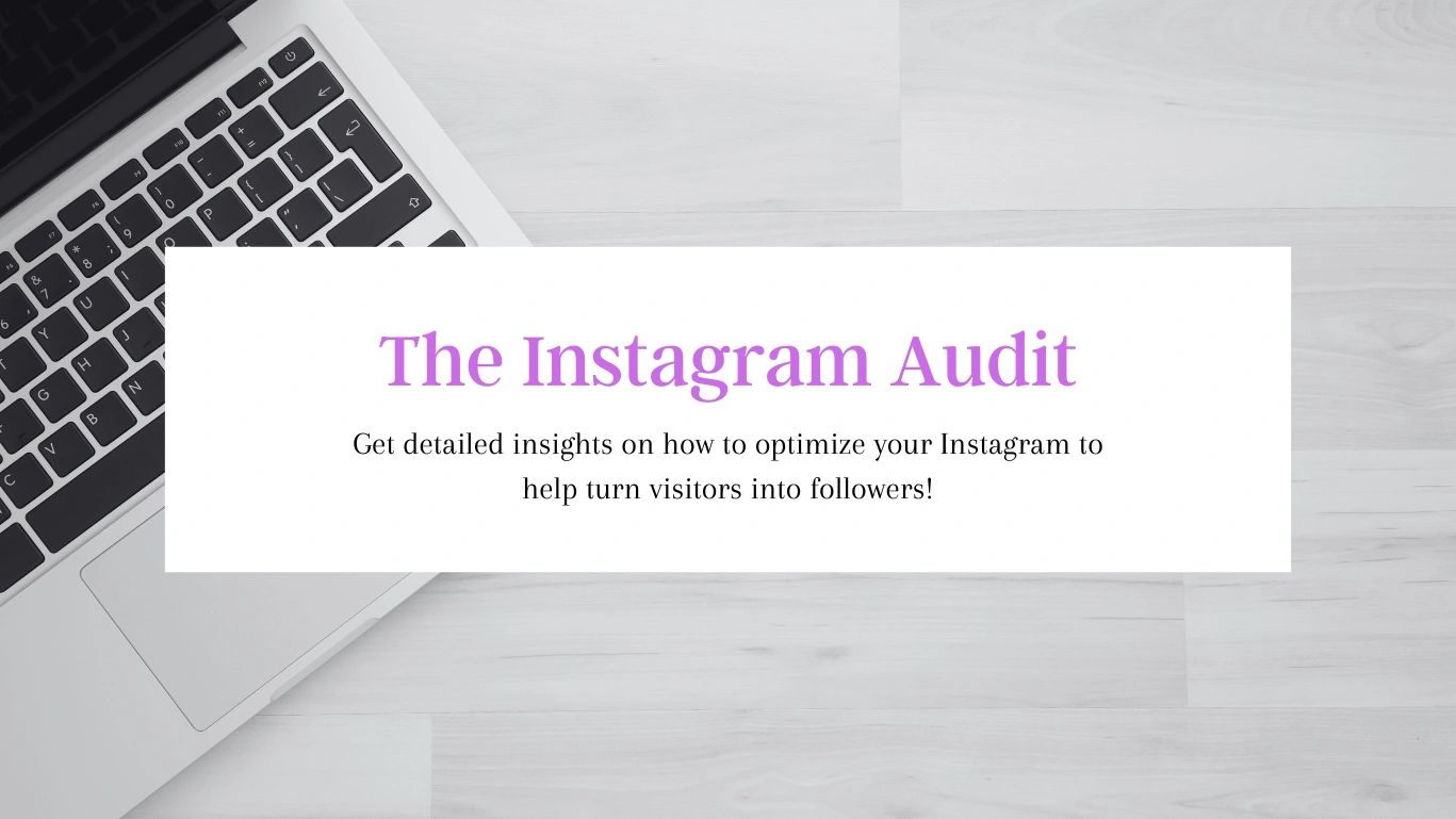 Instagram audit by JM Virtual Solutions