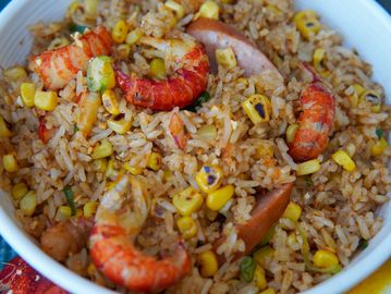 Crawfish Fried Rice