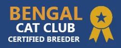 Exotic Bengals of Los Angeles is a proud supporter of the Bengal Cat Club, and we are certified.