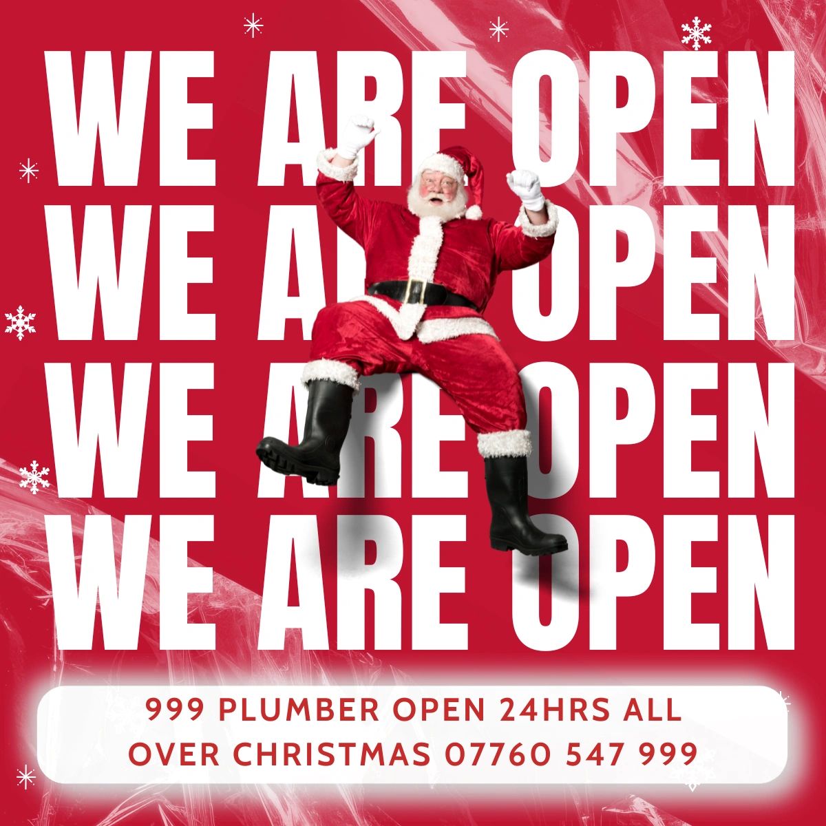 999 Plumber – 24/7 Emergency Plumber Over Christmas & New Yr