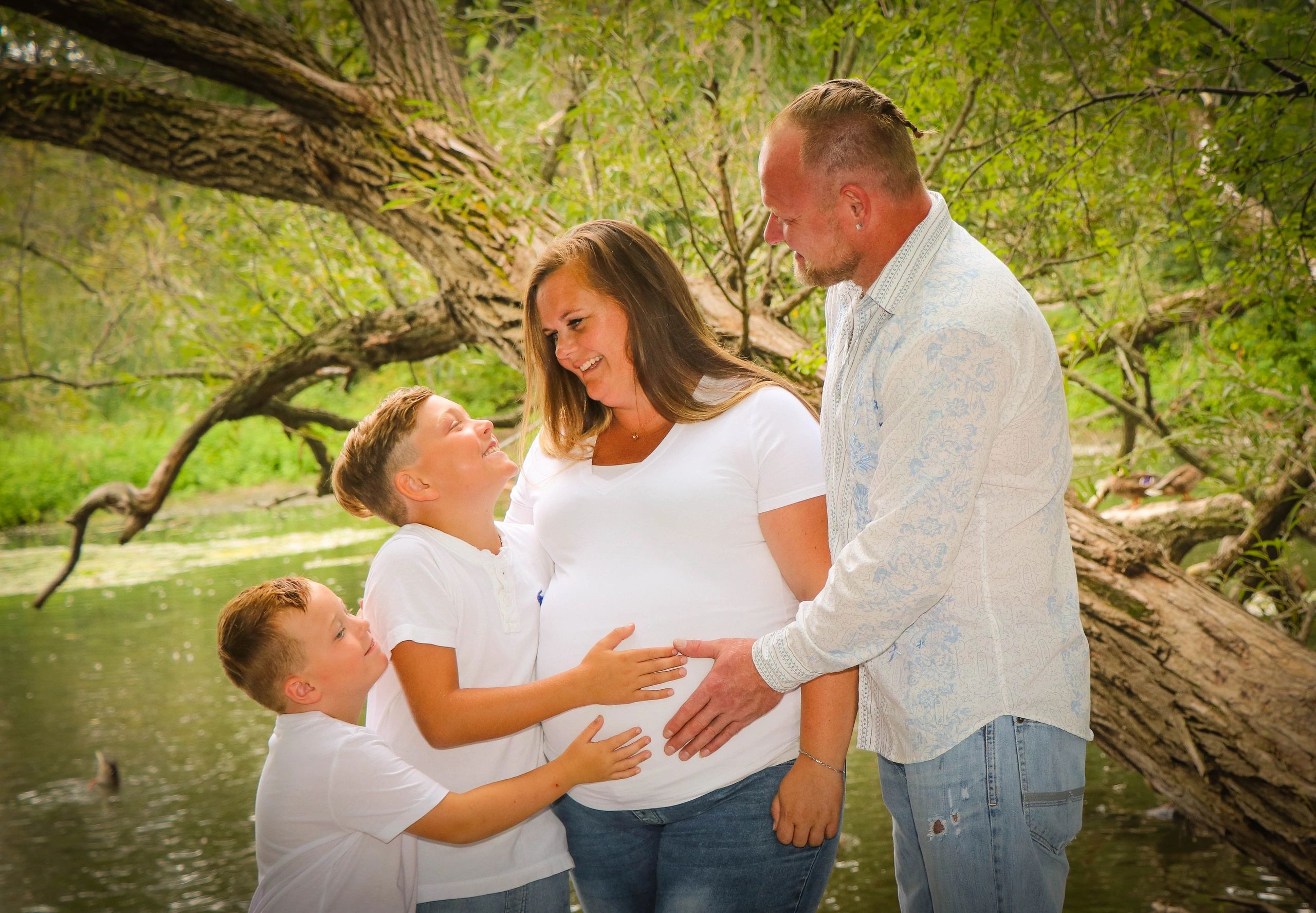 family laughing