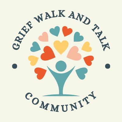 Grief walk and talk community logo 