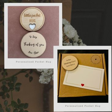 Personalised Pocked Hugs