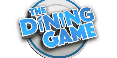 The Dining Game, game show logo design