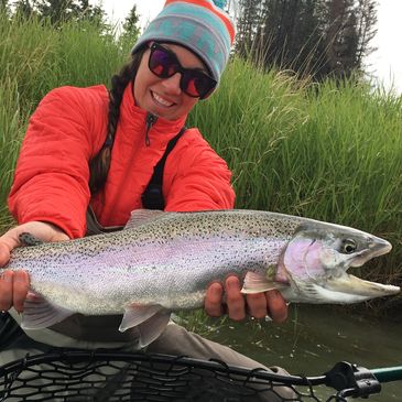 Rainbow Trout fishing trips in Alaska on the Kenai River