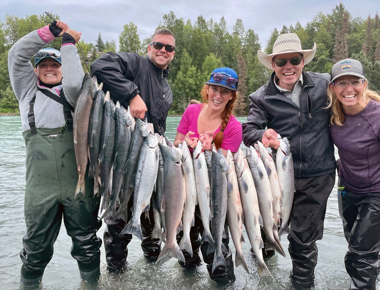 Book an unforgettable fishing trip for salmon and trophy trout on the Kenai River in Alaska