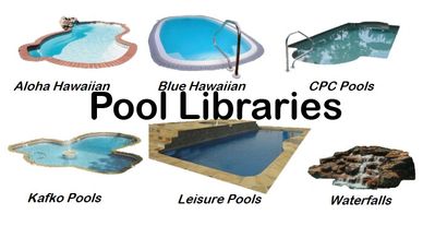 Pool Libraries are included in GreenScapes or you can make your own.