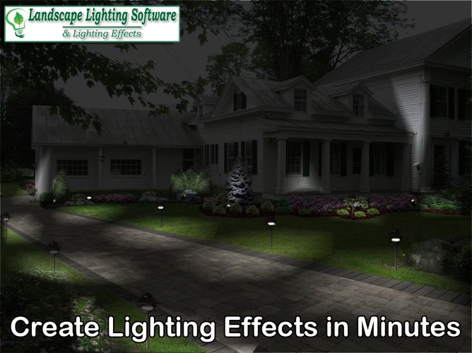 landscape lighting software outdoor night lighting design