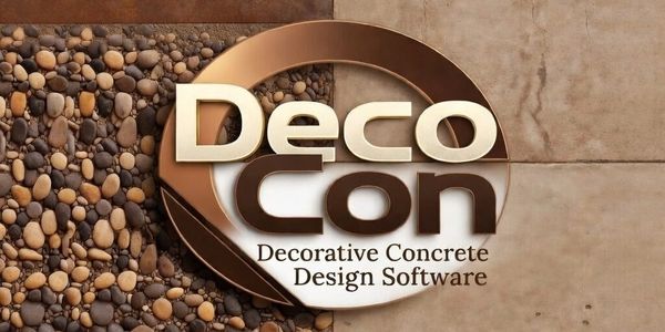 Deco-Con Decorative Concrete Software new logo. 