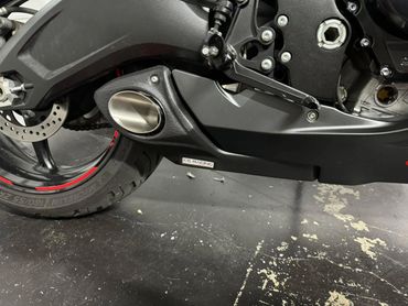 2018 Suzuki GSXR750 CS Racing Exhaust fit up 