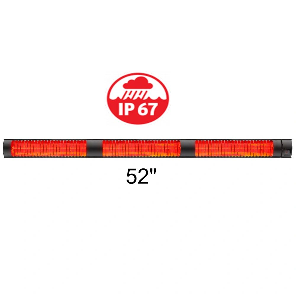 T6000/12R - 52 Weatherproof Electric Patio Heater (6000W/220V)