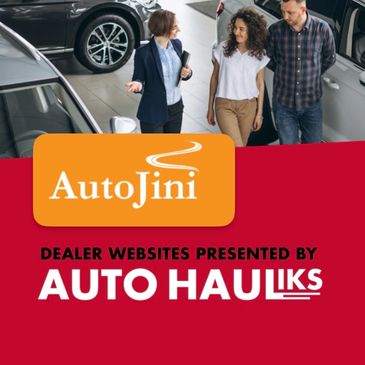 Car dealership representative showing vehicles to a couple at AutoJini.