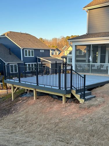 New build trex deck