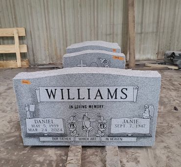 Double Upright Monument