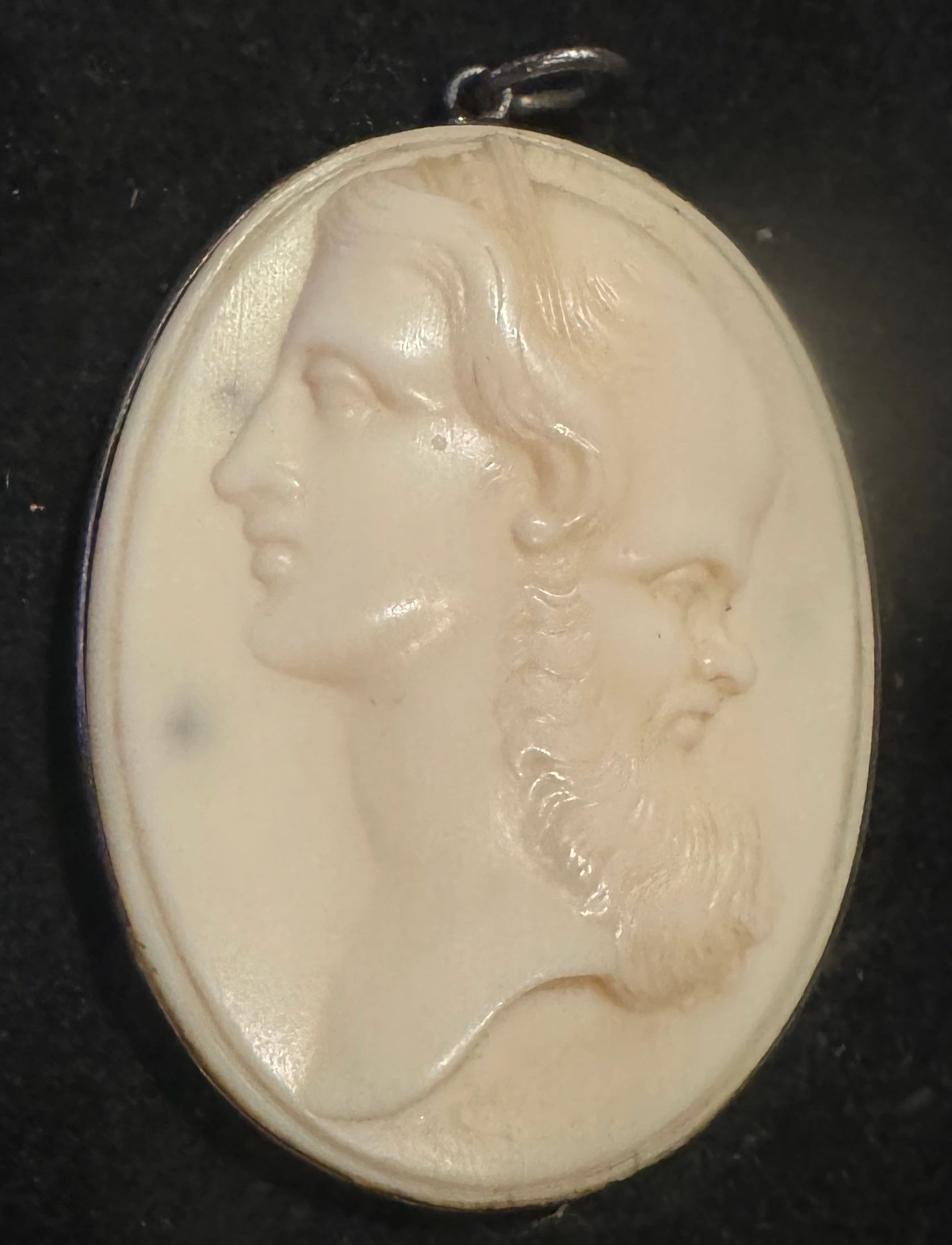 Ivory bas relief depicting Janus. Florence c.1760