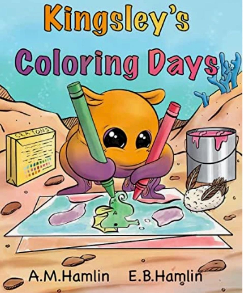 Kingsley’s Coloring Days Available Now on Amazon!