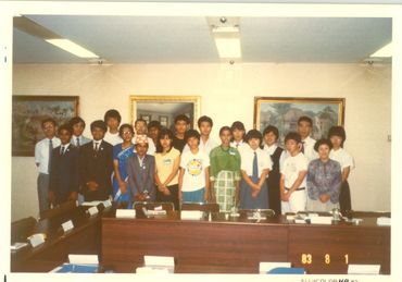 Enamul Haque in a meeting with Japanese Red-Cross Chairman in Tokyo - Japan