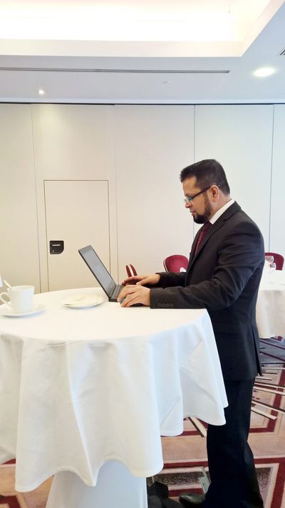 Enamul Haque, working in projects globally, in different locations including event participation