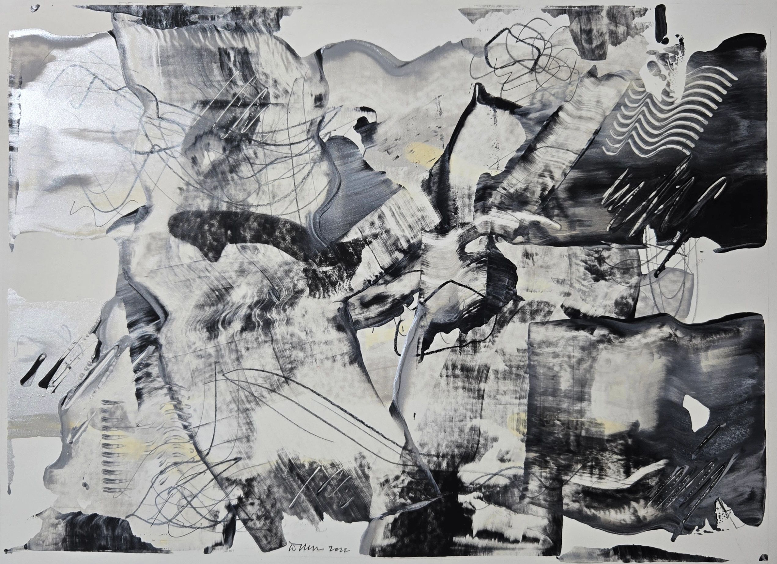 Abstract artwork by Douglas I. Sheer – 2022 board