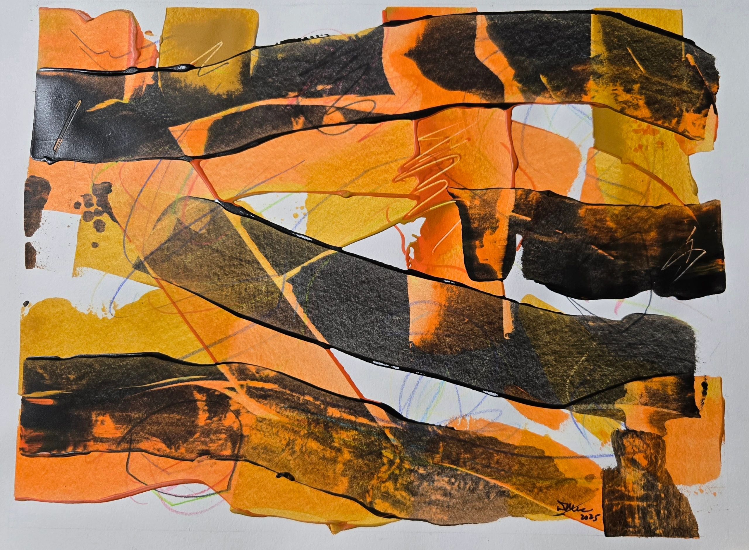 Abstract artwork by Douglas I. Sheer – 2025