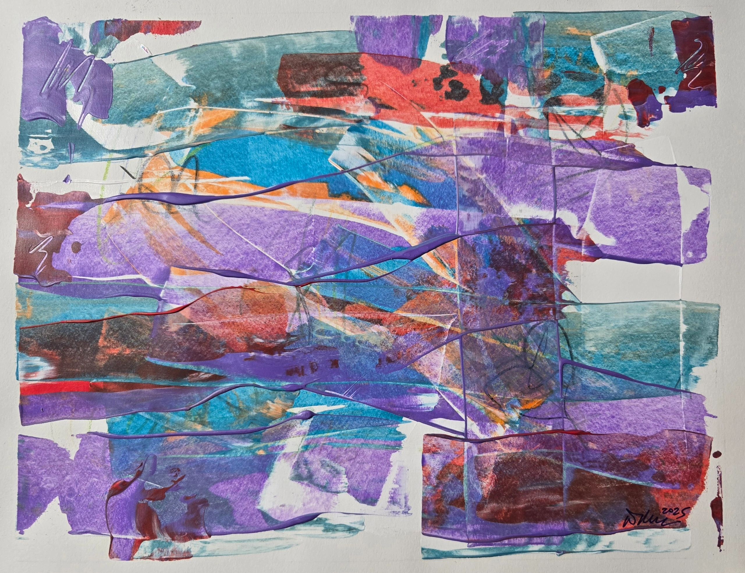 Abstract artwork by Douglas I. Sheer – 2025
