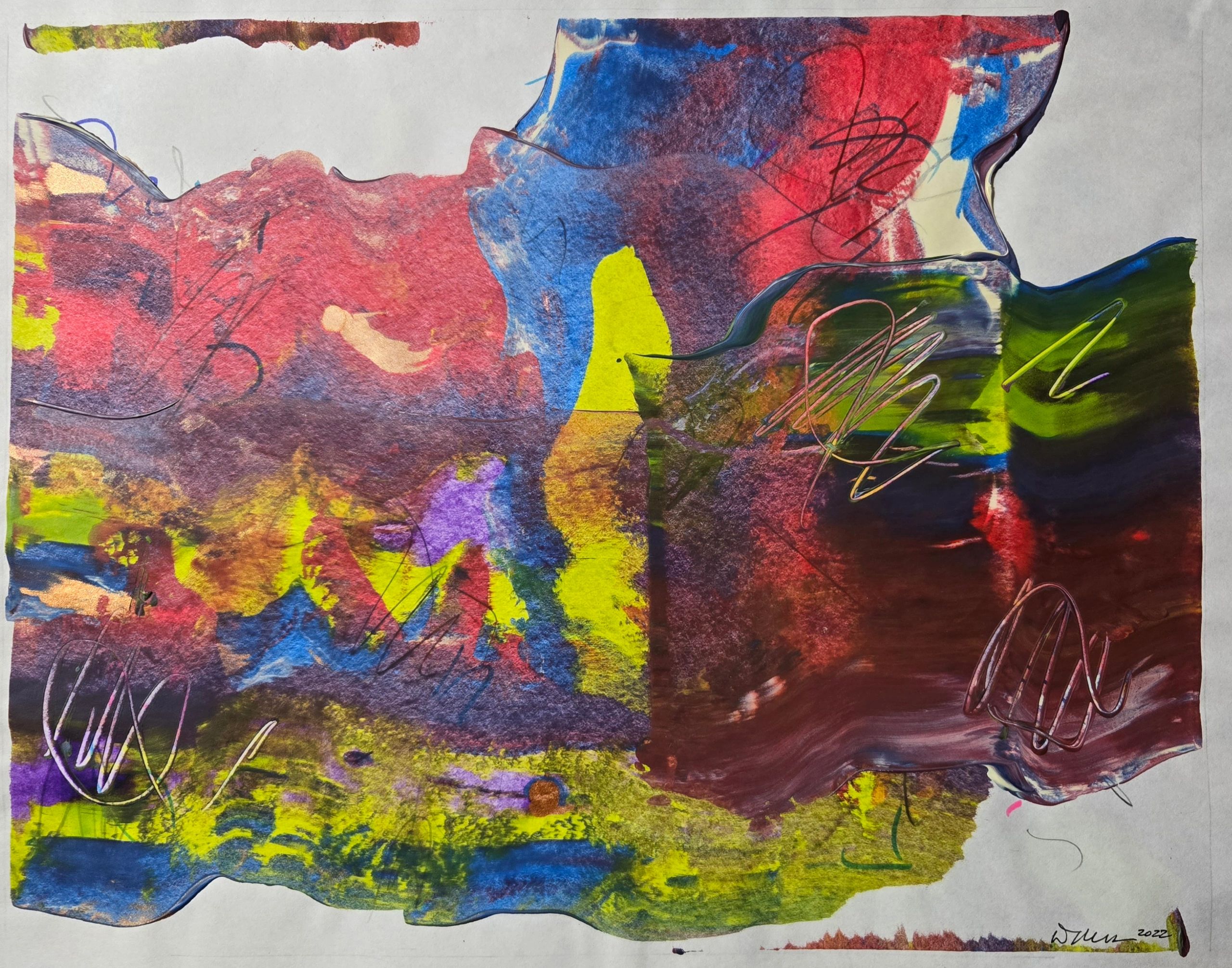 Abstract artwork by Douglas I. Sheer – 2022