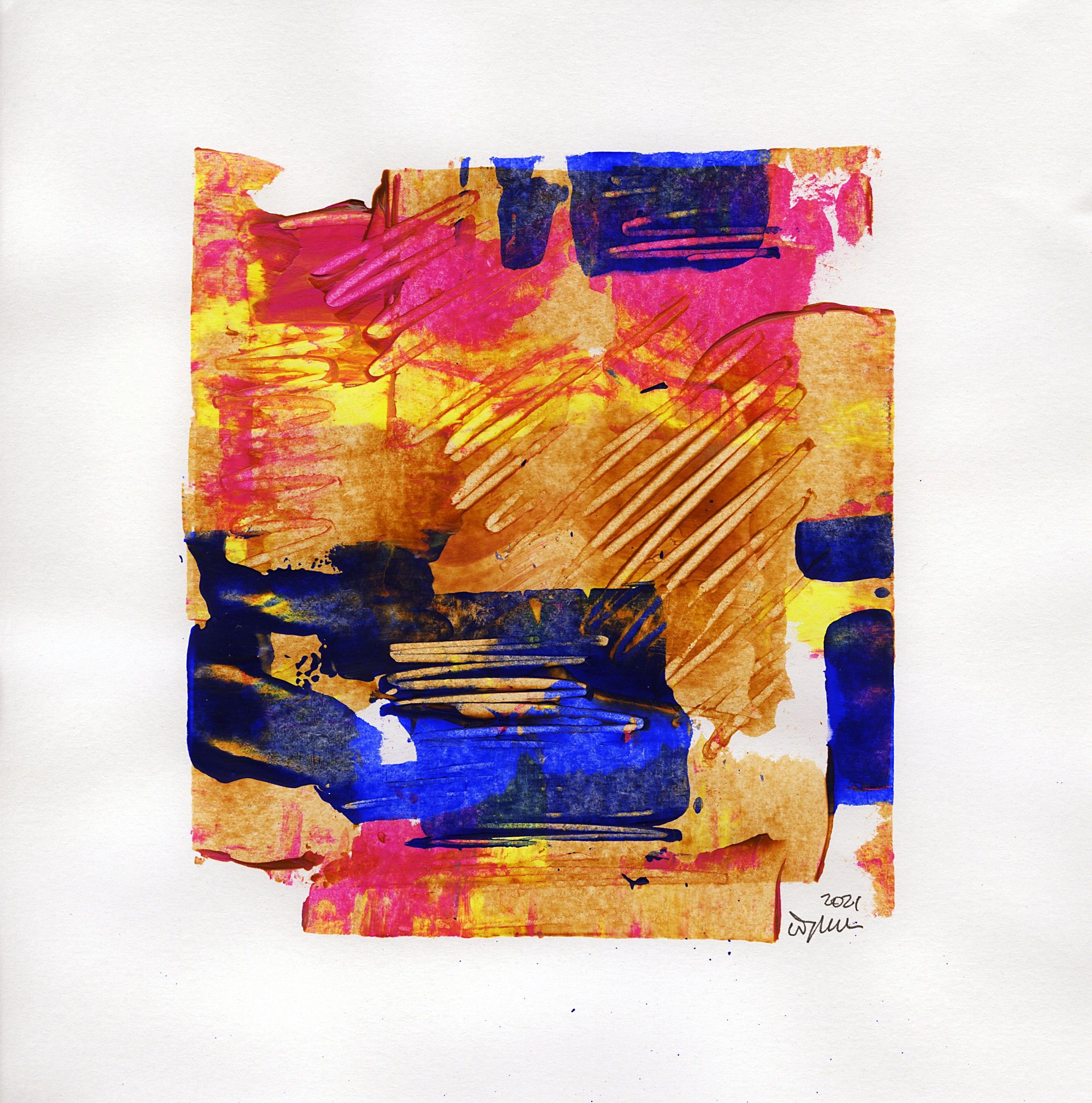 Abstract artwork by Douglas I. Sheer