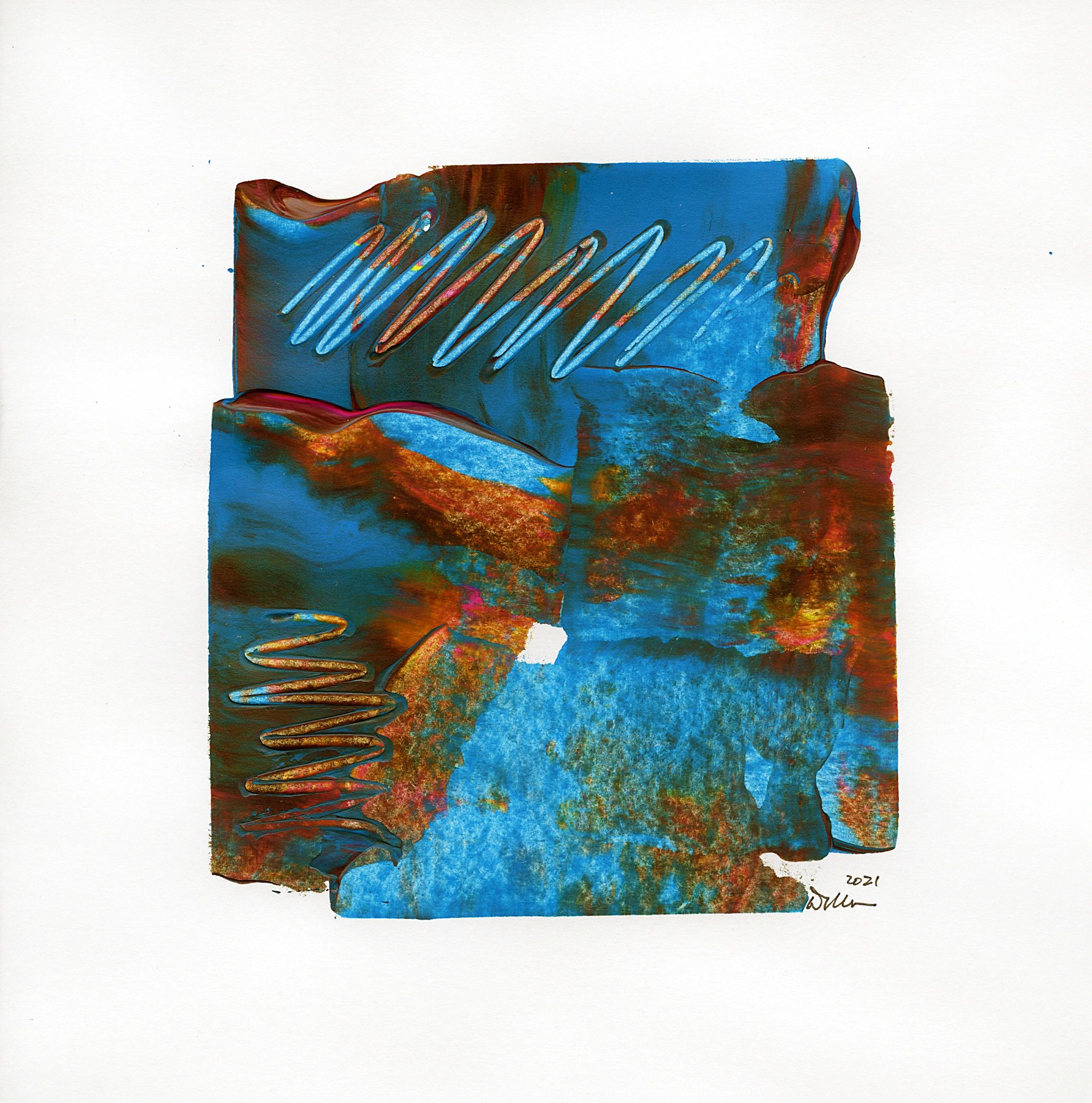 Abstract artwork by Douglas I. Sheer