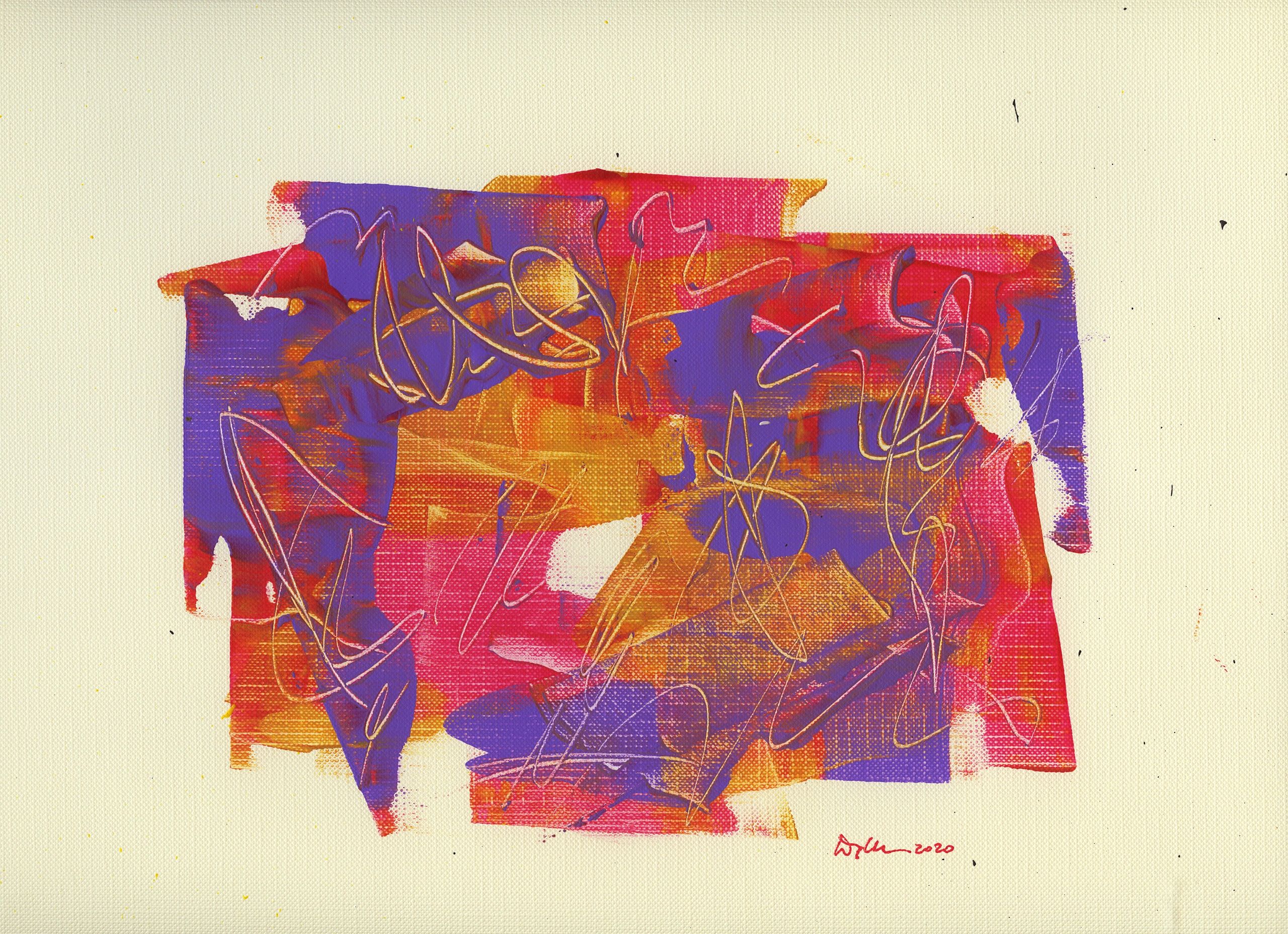 Abstract artwork by Douglas I. Sheer