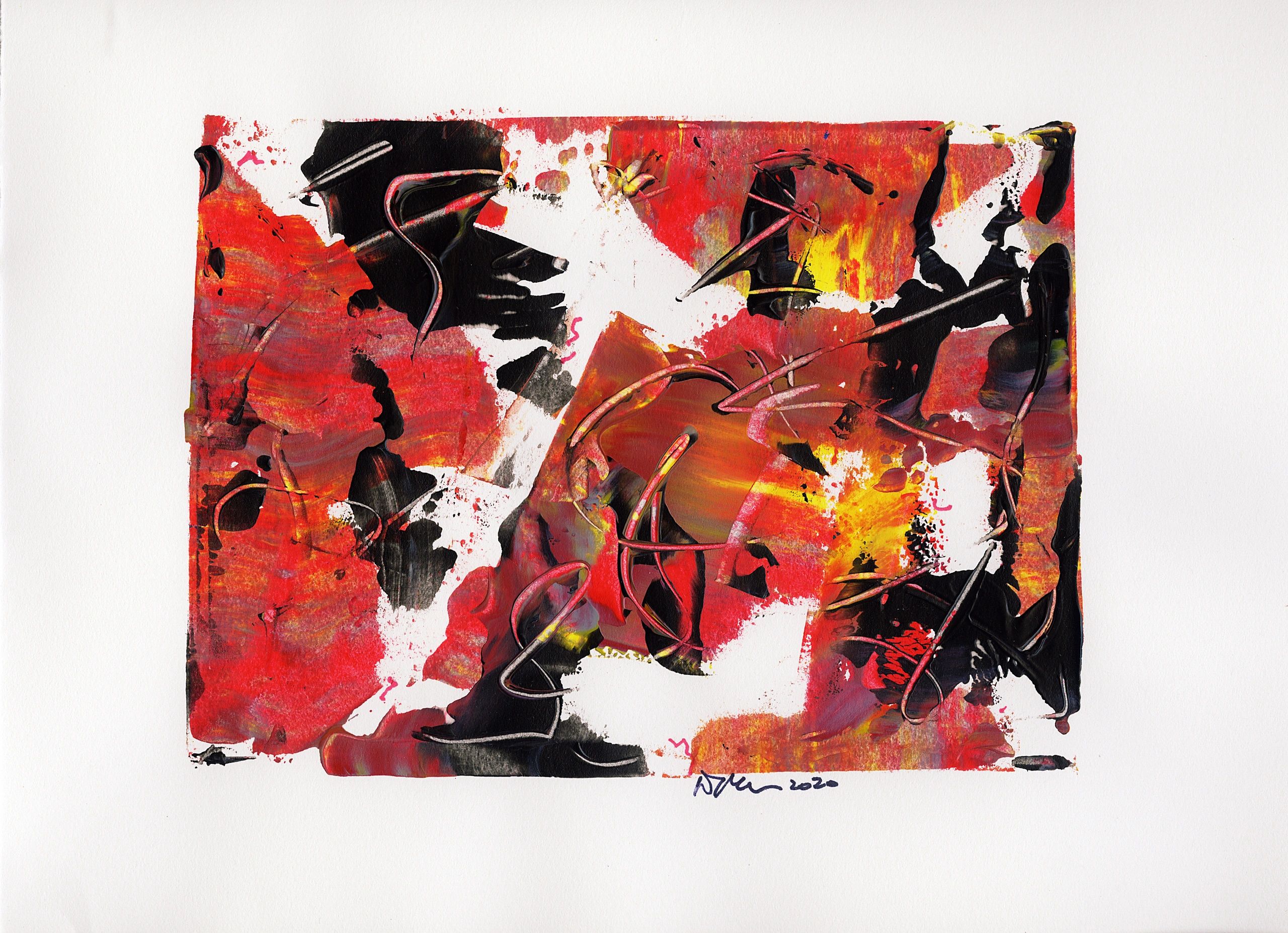 Abstract artwork by Douglas I. Sheer