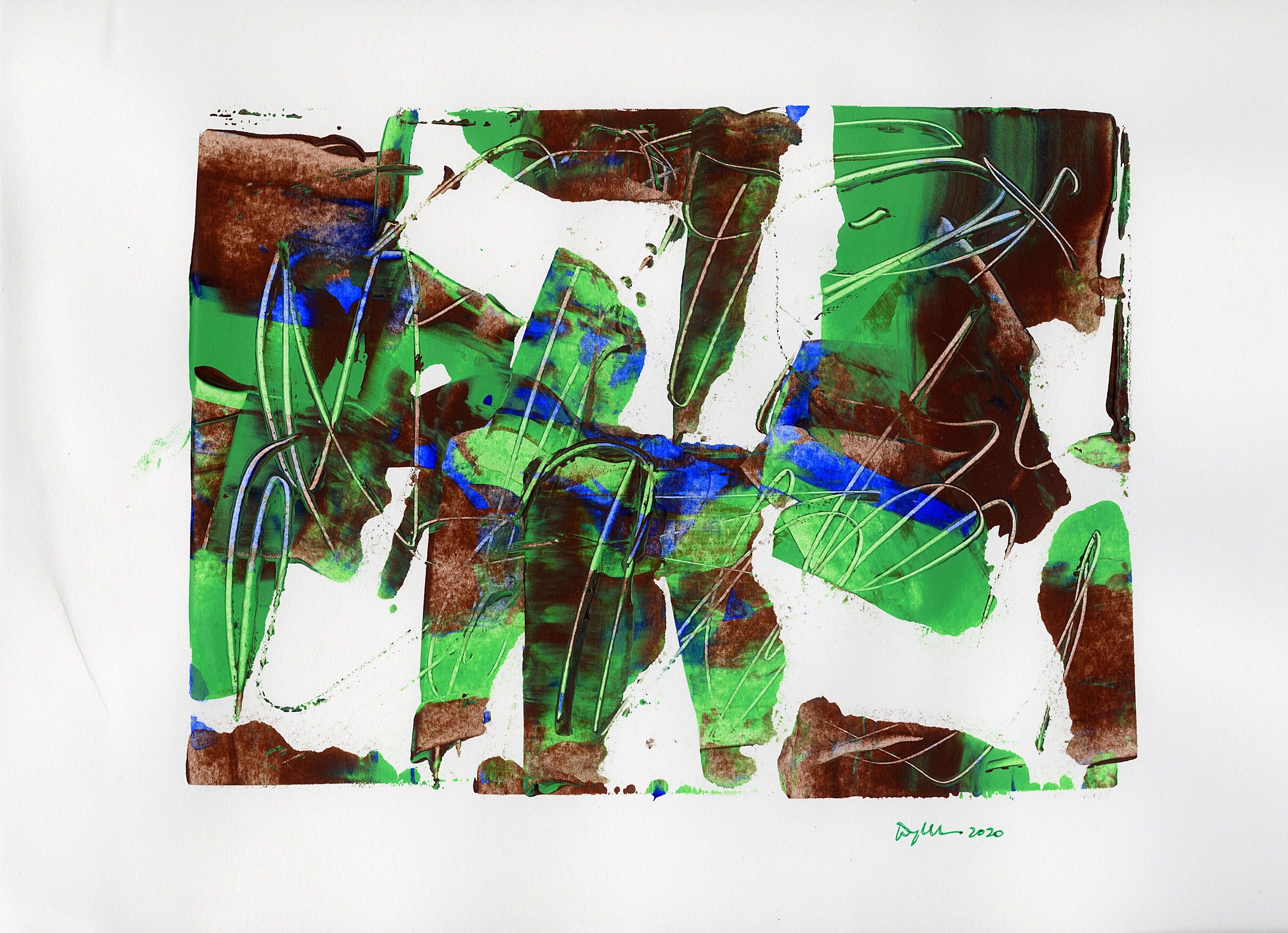 Abstract artwork by Douglas I. Sheer