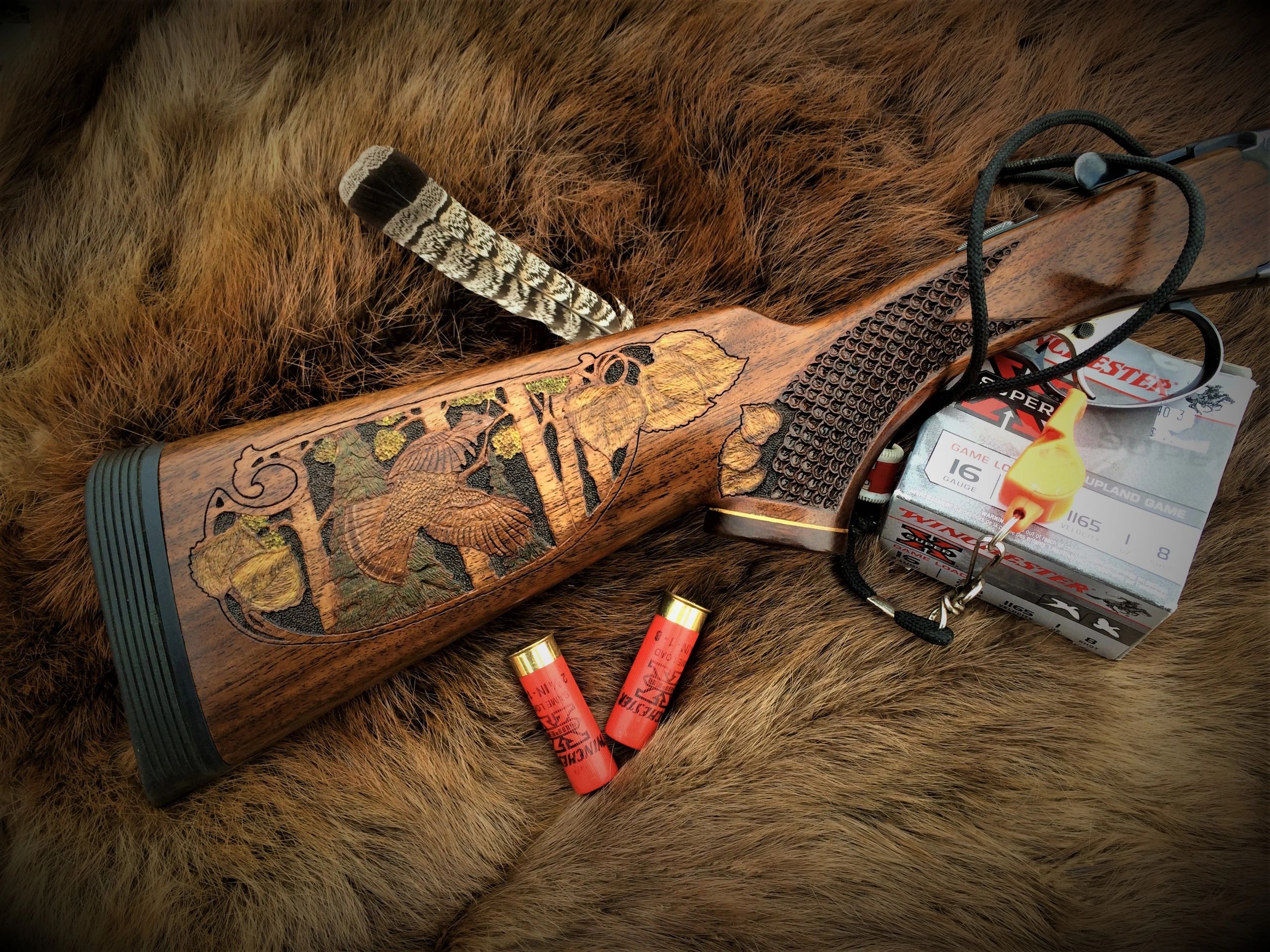 Popple Creek Gunstocks Gunstock Carving, Custom Gunstocks