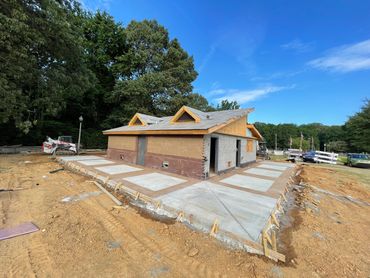 Ellendale Park-Bartlett.  New bathroom and concession stand building.