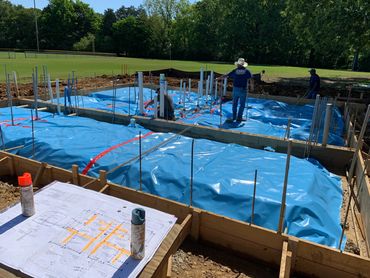 Ellendale Park-Bartlett.  New bathroom and concession stand building.